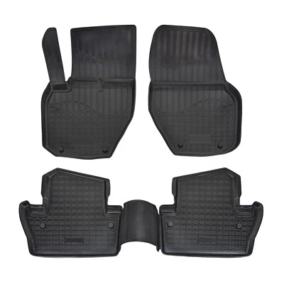 3D Floor Mats For 2011-2018 Volvo S60/V60 HeavyDuty Custom Fit All Weather Liner - Image 1 of 4