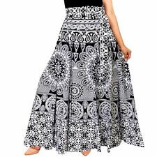 Women Beautiful  Rajasthani Women Maxi Skirt Around  Long Wrap Printed
