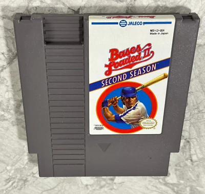 Bases Loaded II: Segunda Temporada (Nintendo NES, 1990) Auténtico Foto 1 de 2