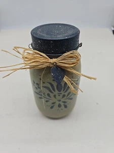 Handmade MASON JAR LANTERN Tea Light Candle Holder - Picture 1 of 9