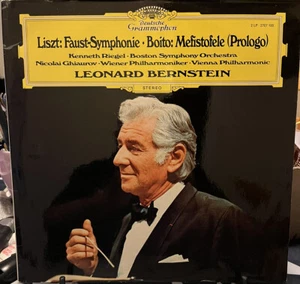 Liszt Symphony Boito Mefistofele Prologó Bernstein 2LP Vinyl DGG 2707 100 NM - Picture 1 of 6