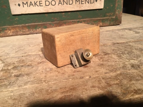 X1 Quality Brass Latch. Window Cabinet Lock Cover