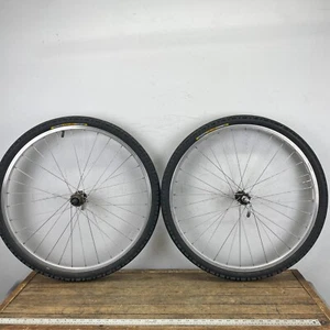 Vintage Specialized Wheel Set Saturae 26 in Deore LX 135 32 90s Stumpjumper ATB - Picture 1 of 16