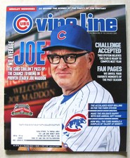 DECEMBER 2014 CHICAGO CUBS VINE LINE MAGAZINE MANAGER JOE MADDEN