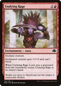 Magic MTG Undying Rage [Dominaria Remastered] - Picture 1 of 2