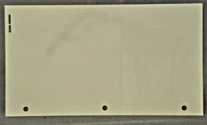 Jaguar Nimbus White showroom Sample on Acetate 10.5." x 6" or 10" x 5" - Picture 1 of 1