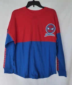 Universal Studios Marvel Glitter Amazing SpiderMan Long Sleeve Shirt Size 2XL - Picture 1 of 5