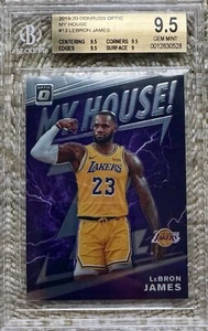 2019-20 DONRUSS OPTIC MY HOUSE LEBRON JAMES BGS 9.5 - Picture 1 of 2