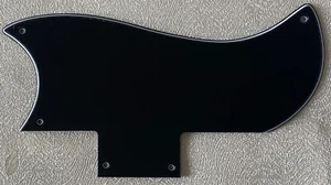 Custom For Gibson SG 61 Reissue Style Guitar Pickguard 3-Ply Black - Picture 1 of 4