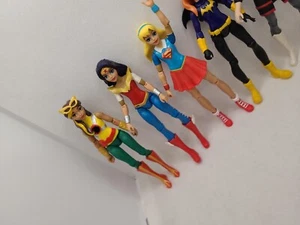 DC Comics Super Hero Girls Wonder Woman Supergirl Katana Batgirl Figures Mattel - Picture 1 of 6