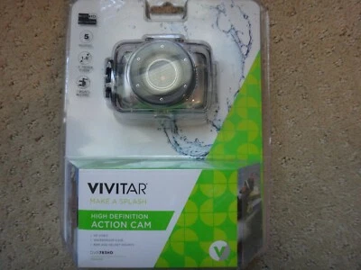 Vivitar HD Action Waterproof Camera / Camcorder - Silver DVR783HD-SIL - Image 1 of 4