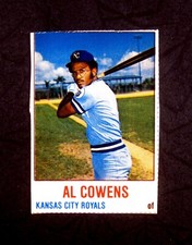 1978 HOSTESS HAND-CUT Al Cowens Kansas City Royals #67 VG-EX