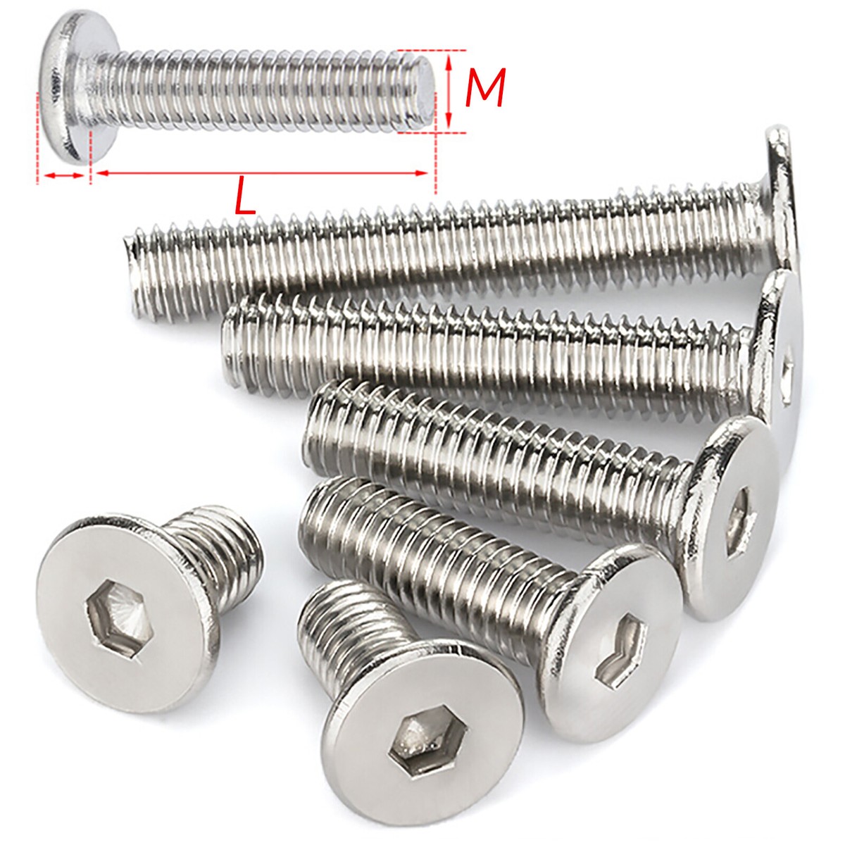 Vi A Testa Esagonale Con Esagono Incassato Standard UNC UNF - Foto 7