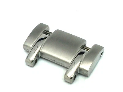 Bulova Model 96B282 Silver Tone Men's Watch Extra Single Link 17mm (L733) - Image 1 of 4