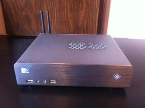 Mini HT PC Nettop w/Intel Atom N2800 1.86 GHz 2 GB DDR3 RAM 250GB HDD Ubuntu  - Picture 1 of 4