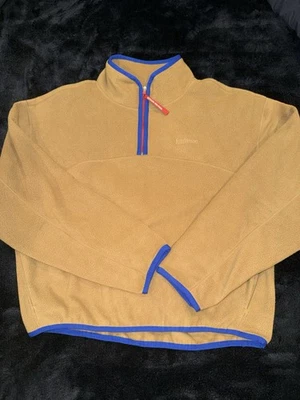 Jaqueta Lululemon de lã tombada meio zíper tamanho: pequena cor: CMBN/RVSD/DADV 🍋 - Imagem 1 de 4