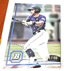 Warming Bernabel 2022 Topps Bowman Heritage Chrome RC Refractor 094 /199 rockies - Picture 1 of 1