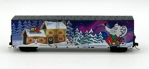 Micro Trains MTL N Scale 102 00 140 Micro Mouse 2018 Christmas 60' Box Car - Picture 1 of 5