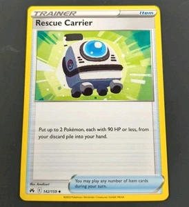 Pokemon Crown Zenith Rescue Carrier Uncommon Trainer Card 142/159 NM - Picture 1 of 1