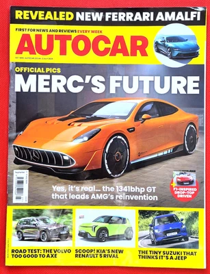 Autocar 9 July 2025 - MINI JCW ROAD TRIP - AUDI RS3 - F1 ASTON SAFETY CARS - Image 1 of 3