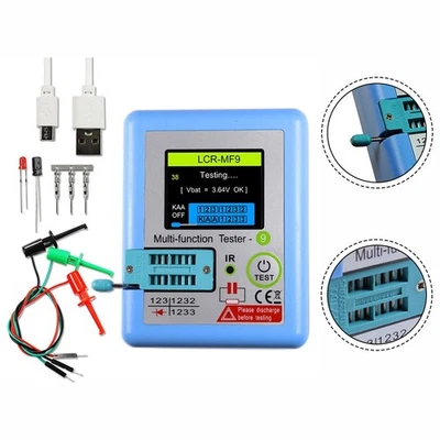 MF9 Komponententester mit 1 8 Zoll TFT Display für genaue Messungen - Bild 1 von 4