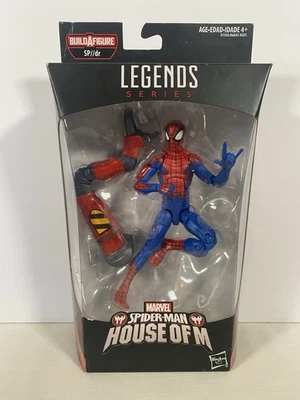 Hasbro Marvel Legends Series Spider-Man House of M Construye una Figura SP DR 6" NUEVO Foto 1 de 3