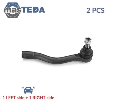 DE-ES-2472 BARRA DE ORUGA EXTREMO RACK EXTREMO PAR DELANTERO EXTERIOR MOOG 2 PIEZAS NUEVO OE REPUESTO Foto 1 de 4