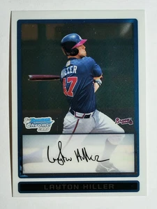 2009 Bowman Chrome Prospects #BCP189 Layton Hiller - Picture 1 of 2
