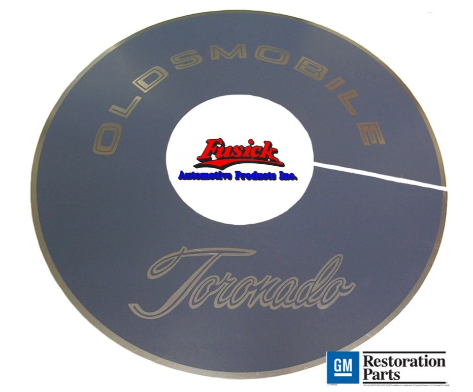 1968-1969 Oldsmobile Toronado Aluminum Air Cleaner Top Plate - Изображение 1 из 2