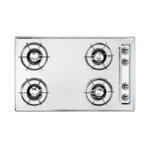 Summit Appliance Gas Cooktops 30" Brushed Chrome Gas Cooktop W/ Four Burners - Picture 1 of 1