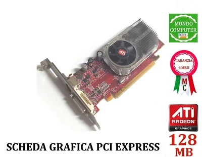 SCHEDA GRAFICA PCI EXPRESS ATI RADEON 256MB  RADEON   1300/1500 - Immagine 1 di 2
