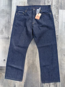 Neu mit Etikett LL Bean 1912 Selvedge Herrenjeans weiß Eiche Kegel limitierte Auflage Redline 38 x 30 - Bild 1 von 20