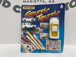 Matchbox Graffic Traffic Ferrari F-40 Set MOC Unpunched - Picture 1 of 9