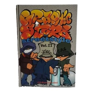 ITALIAN Streetstyle Graffiti Art Graphic Store Vol II Buch mit CD Rom SEHR SELTEN - Bild 1 von 21