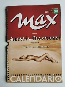 CALENDARIO MAX 1998 - ALESSIA MARCUZZI FOTOGRAFATA DA ANDREAS H. BITESNICH - Foto 1 di 4