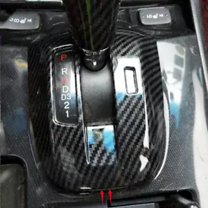 Carbon fiber color ABS Inner Gear shift Panel Cover For Honda Accord Crosstour - Picture 1 of 3