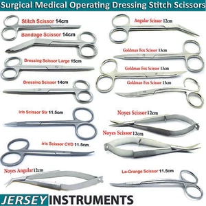 Dental Surgical Scissors Medical Veterinary Microsurgery Dissecting Hospitals CE - Picture 1 of 16
