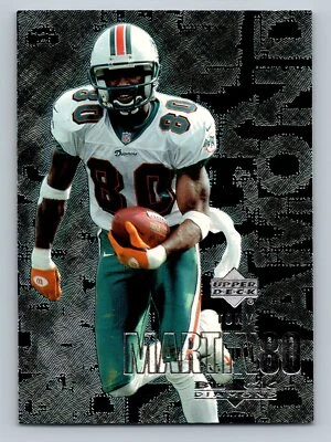 2000 Upper Deck Black Diamond #58 Tony Martin Miami Dolphins - Image 1 of 2