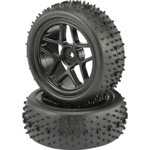 Reely 1:10 Buggy Kompletträder Spike 5-Doppelspeichen Schwarz 2 St. - Bild 1 von 1