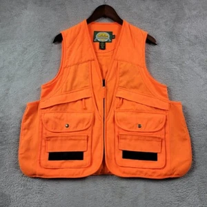 Cabelas Hunting Vest Outdoor Gear Mens Small Orange Hunting Visibility Fishing - Picture 1 of 14