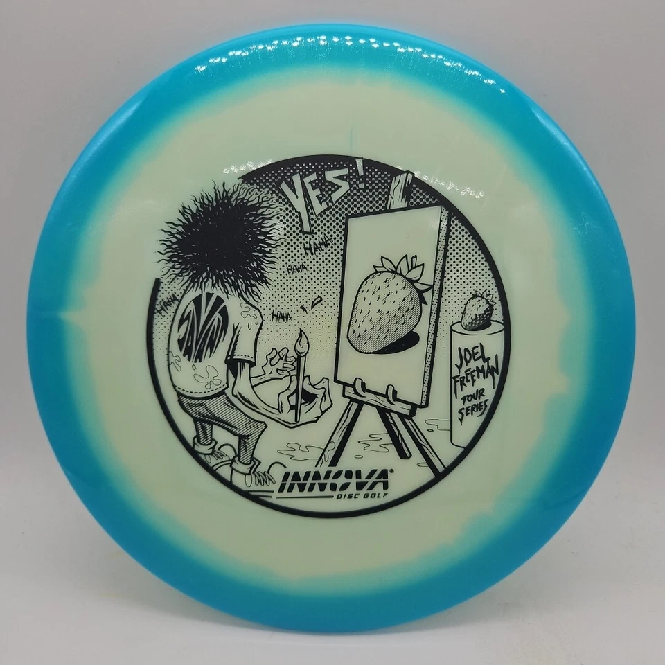 Innova Proto Glow Halo Savant Joel Freeman Tour Series Blue/Black Stamp 173-5g - Image 1 of 4