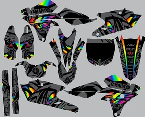 Decals for YAMAHA GRAPHICS YZ 450f YZ450f 2014-2017 Rainbow - Picture 1 of 1