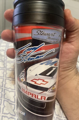 Tony Stewart #14 16oz Travel Tumbler  NEW OLD STOCK Cover