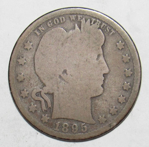 1895 O Barber Quarter (C7) Cover