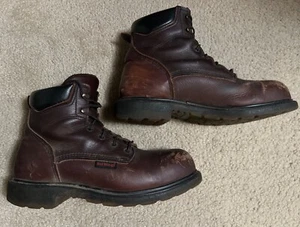 Red Wing Work Boots Sz 11 D, Men’s 2406 Supersole 2.0 Steel Toe Brown Leather - Picture 1 of 24