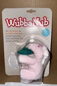 New WUBBA NUB Pink Unicorn Infant Pacifier 0-6 Mths No BPA Latex - Picture 1 of 5