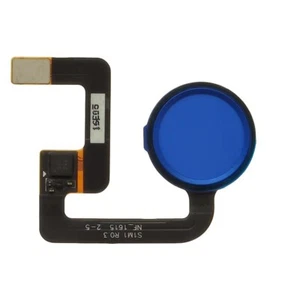 Home Button with Fingerprint Scanner for Google Pixel Blue Click Select Replace - Picture 1 of 2