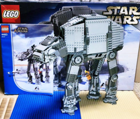 Lego Star Wars 4483 AT-AT Walker 2003 Out of print Vintage With box From Japan