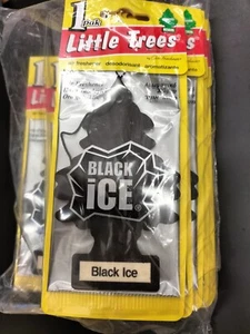 Little Trees Air Freshener - Black Ice Scent Fragrance - 10 pcs - Picture 1 of 2