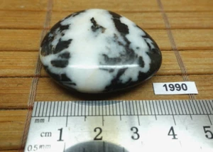 JASPE ZEBRE des USA galet pierre plate naturelle 24,1g qualité A lithotherapie - Imagen 1 de 3
